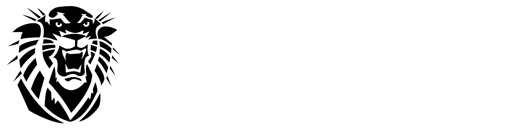 FHSU department logo - white - stacked
