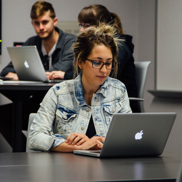 students surfing on the internet