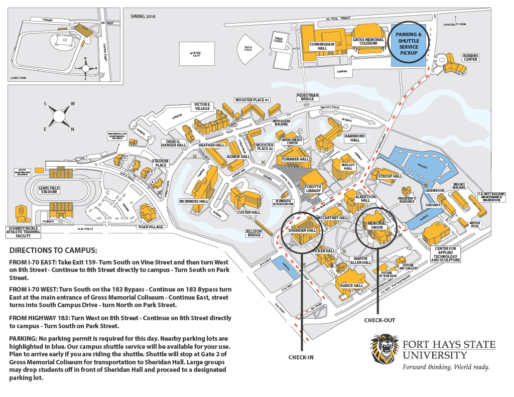 Campus Map Directions