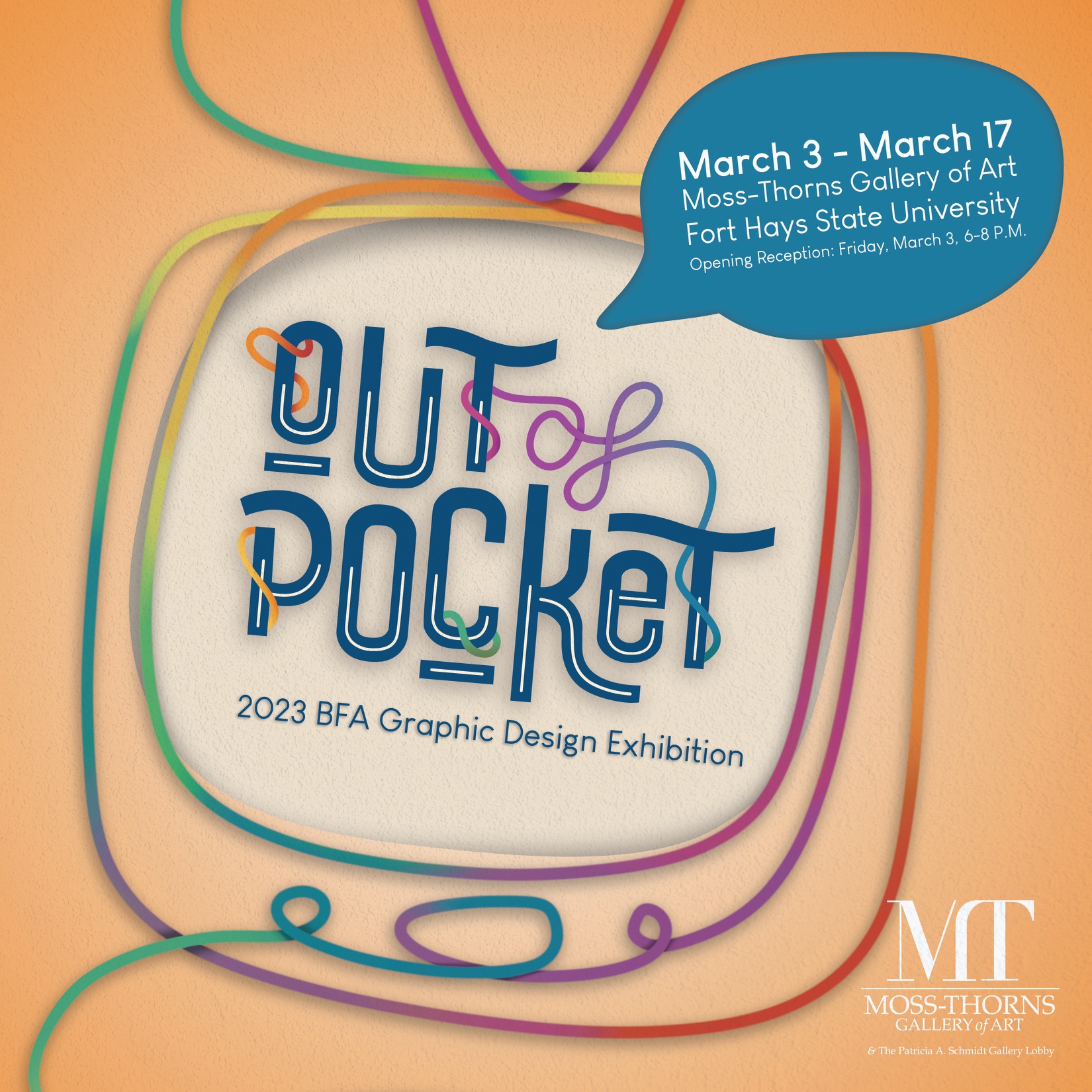 Out of Pocket 2023 Graphic Design BFA Exhibition