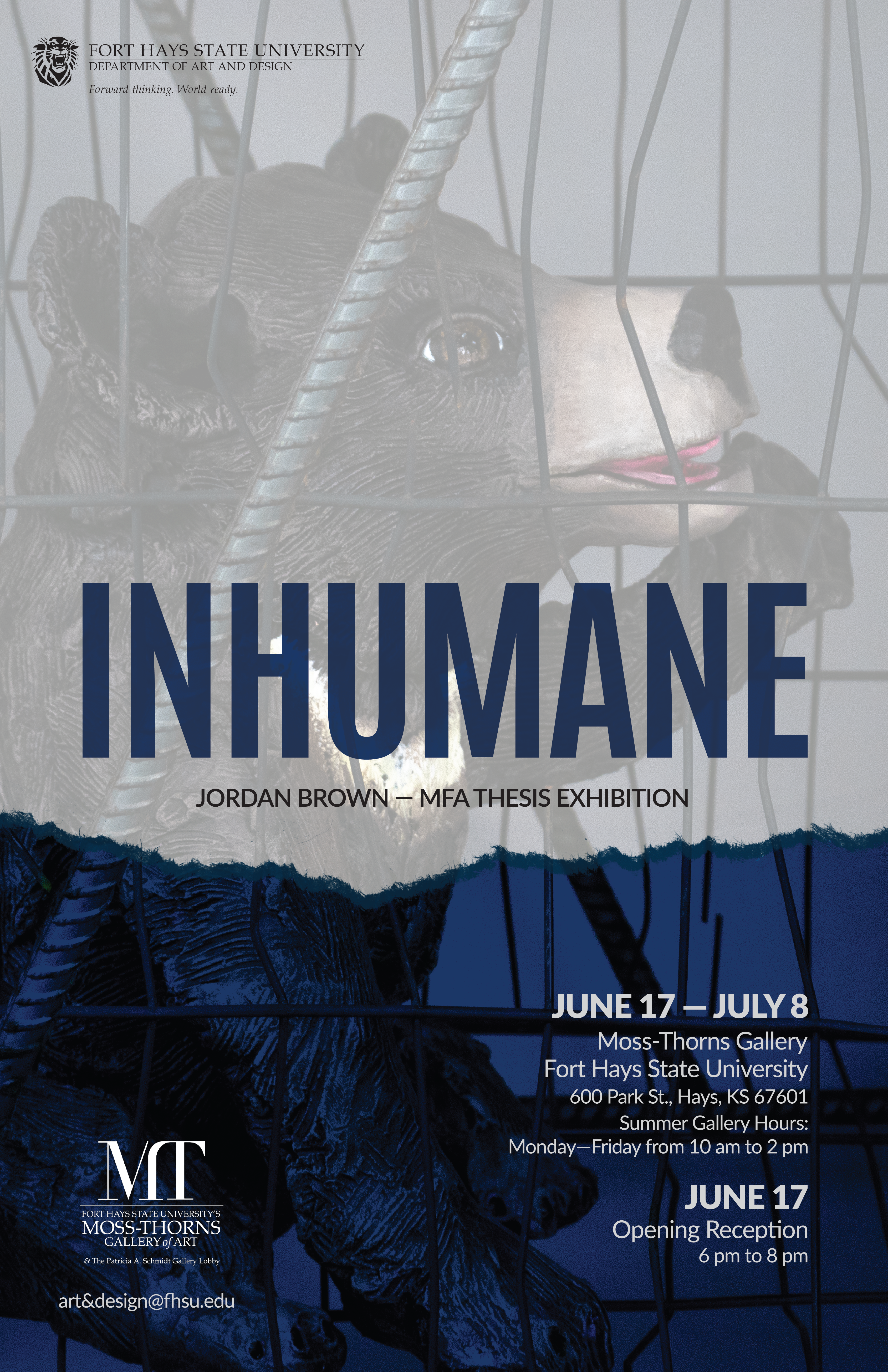Jordan Brown-MFA Thesis Exhibition