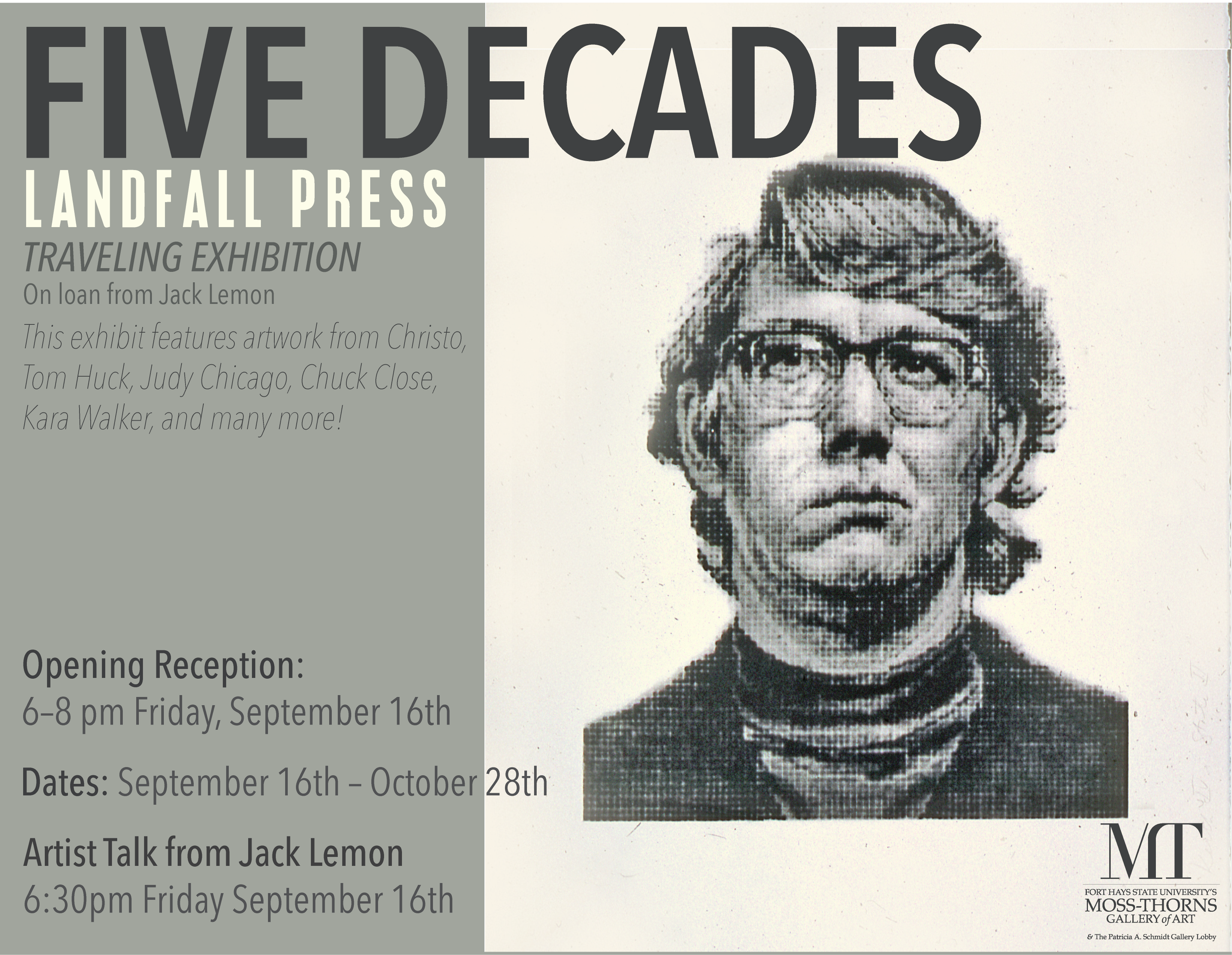 FIVE DECADES-LANDFALL PRESS