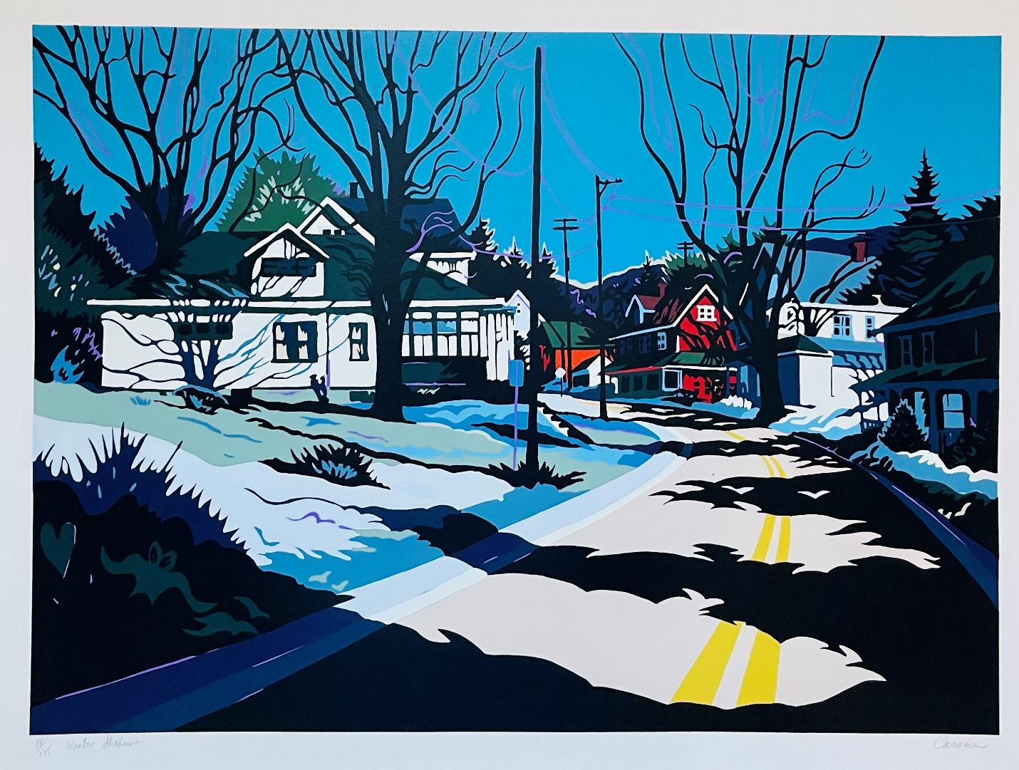 winter shadows