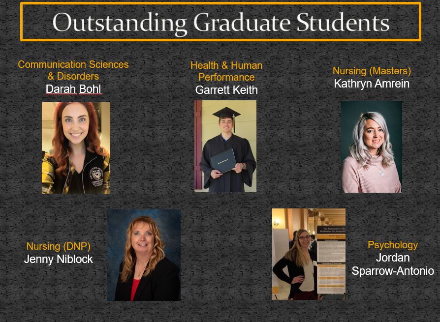 2019-20 Outstanding Graduate Students