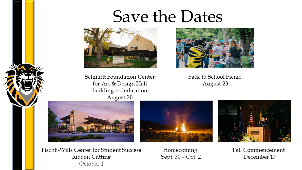 save the dates