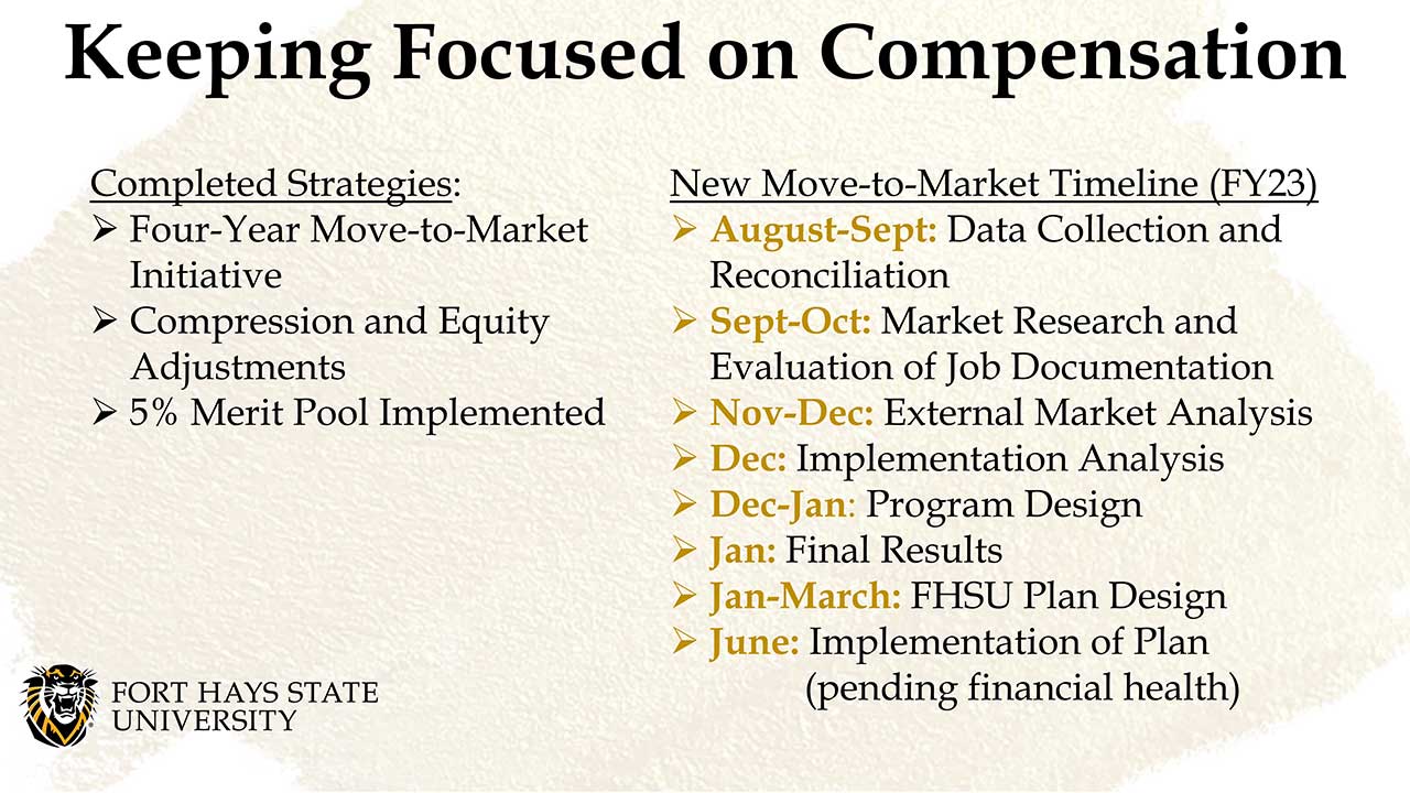 Move to market compensation plan