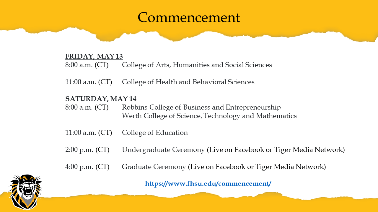 2022 spring conmencement