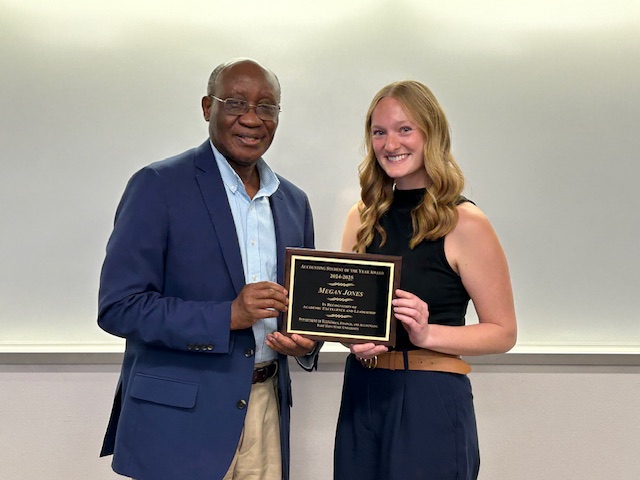 Megan Jones award presentation