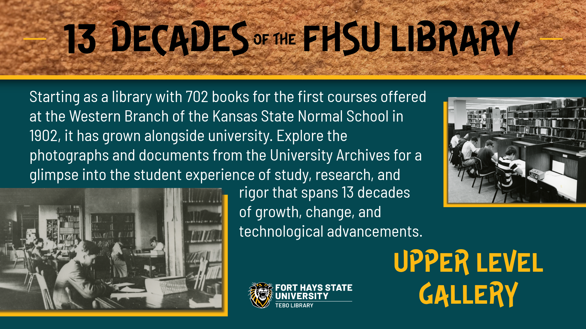 13 decades of FHSU library history