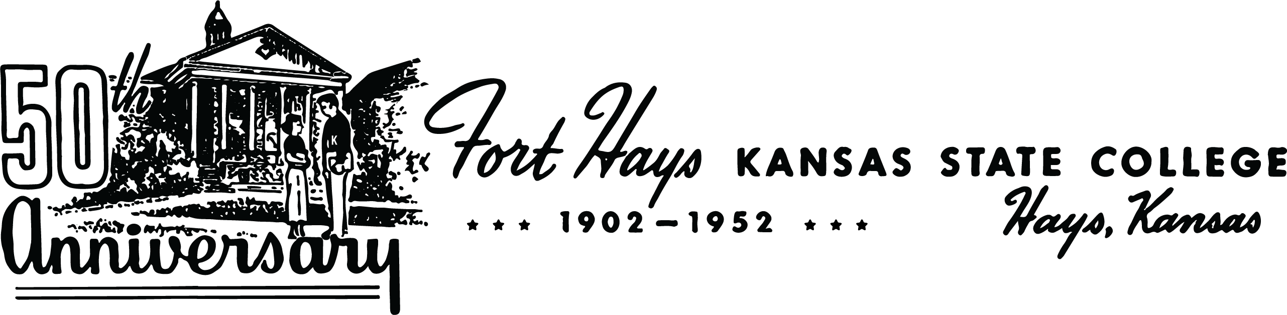 1952 50th Anniversary Logo