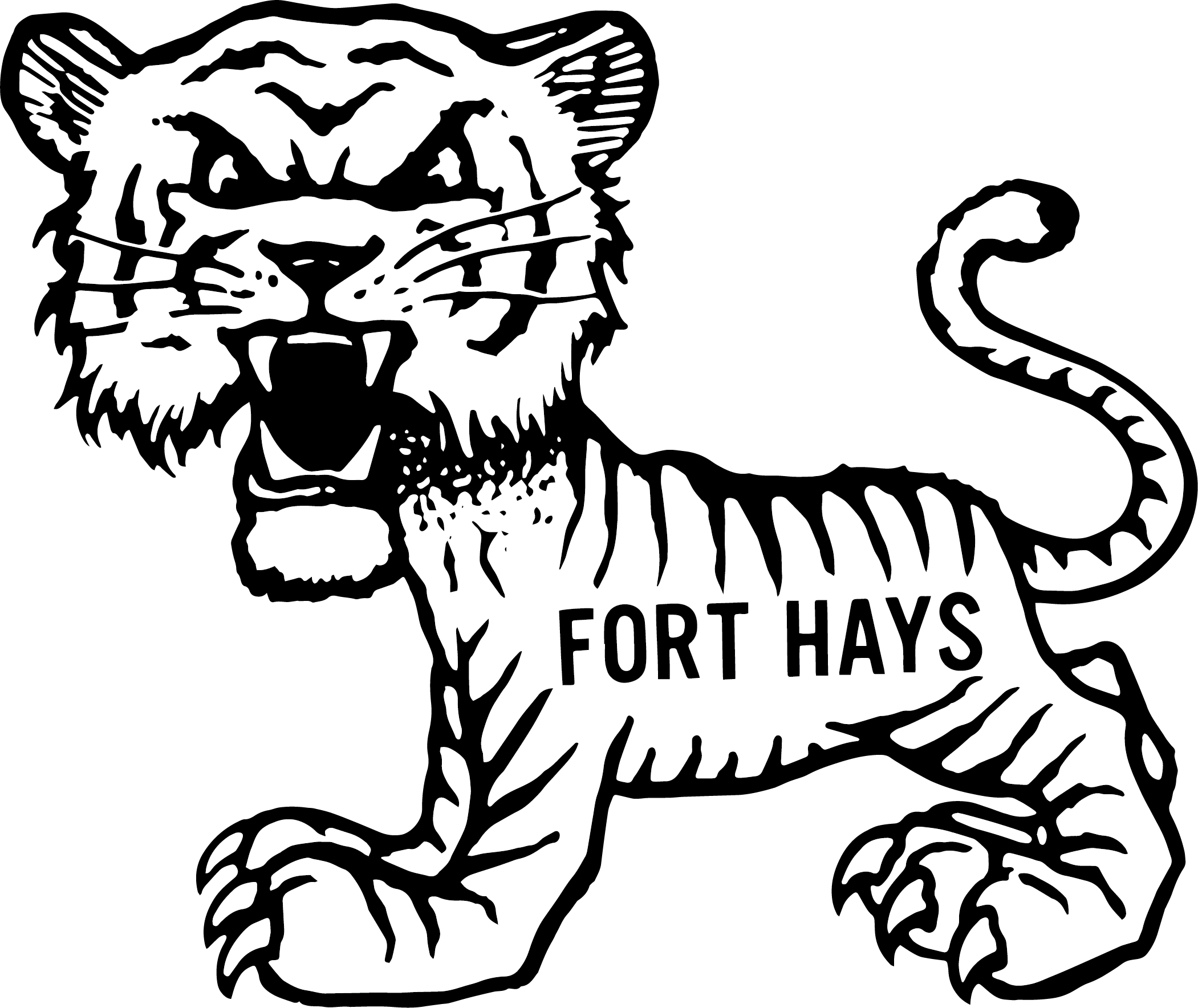 1961 Tiger Cartoon Full Body