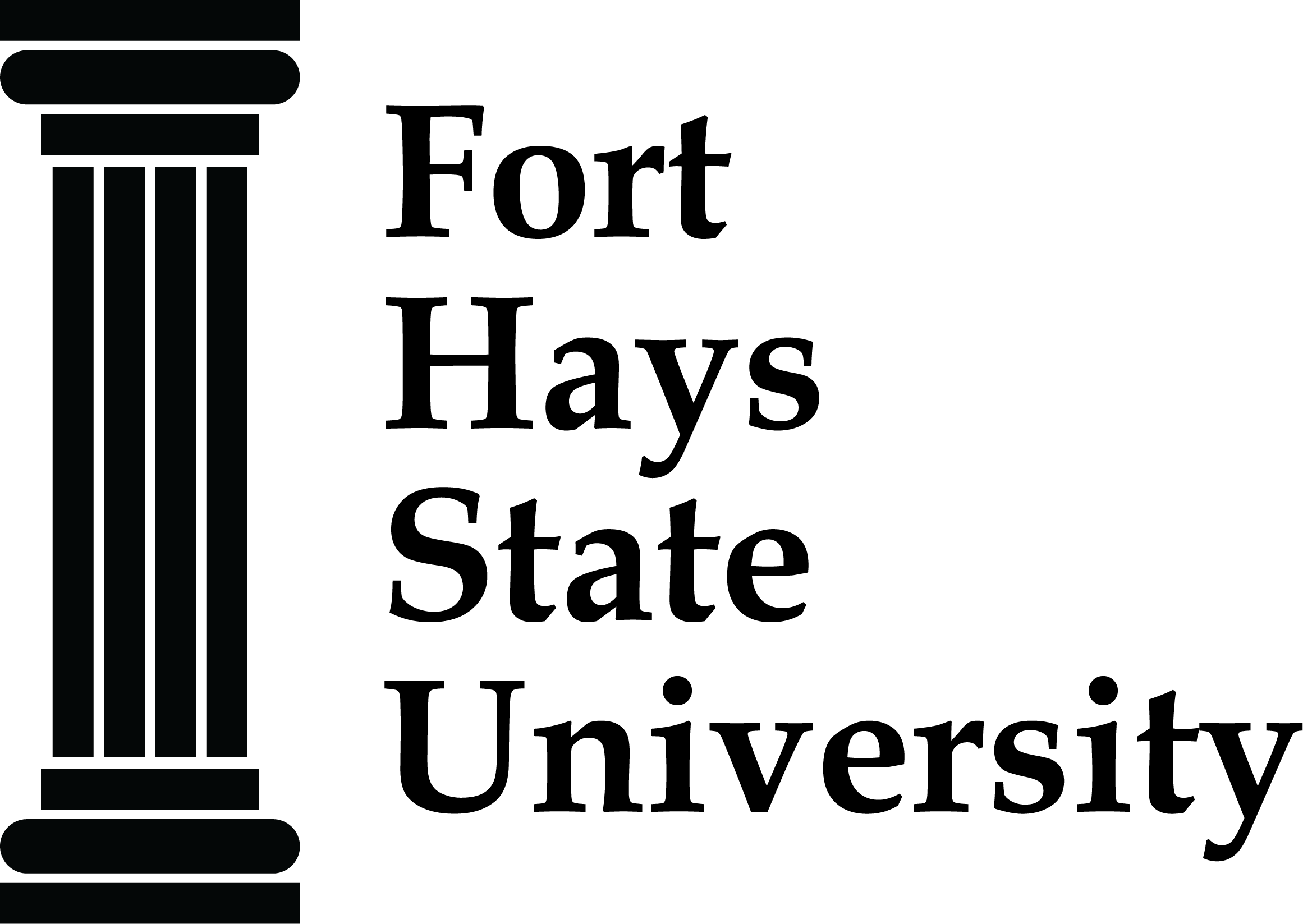 1988 FHSU Column Logo