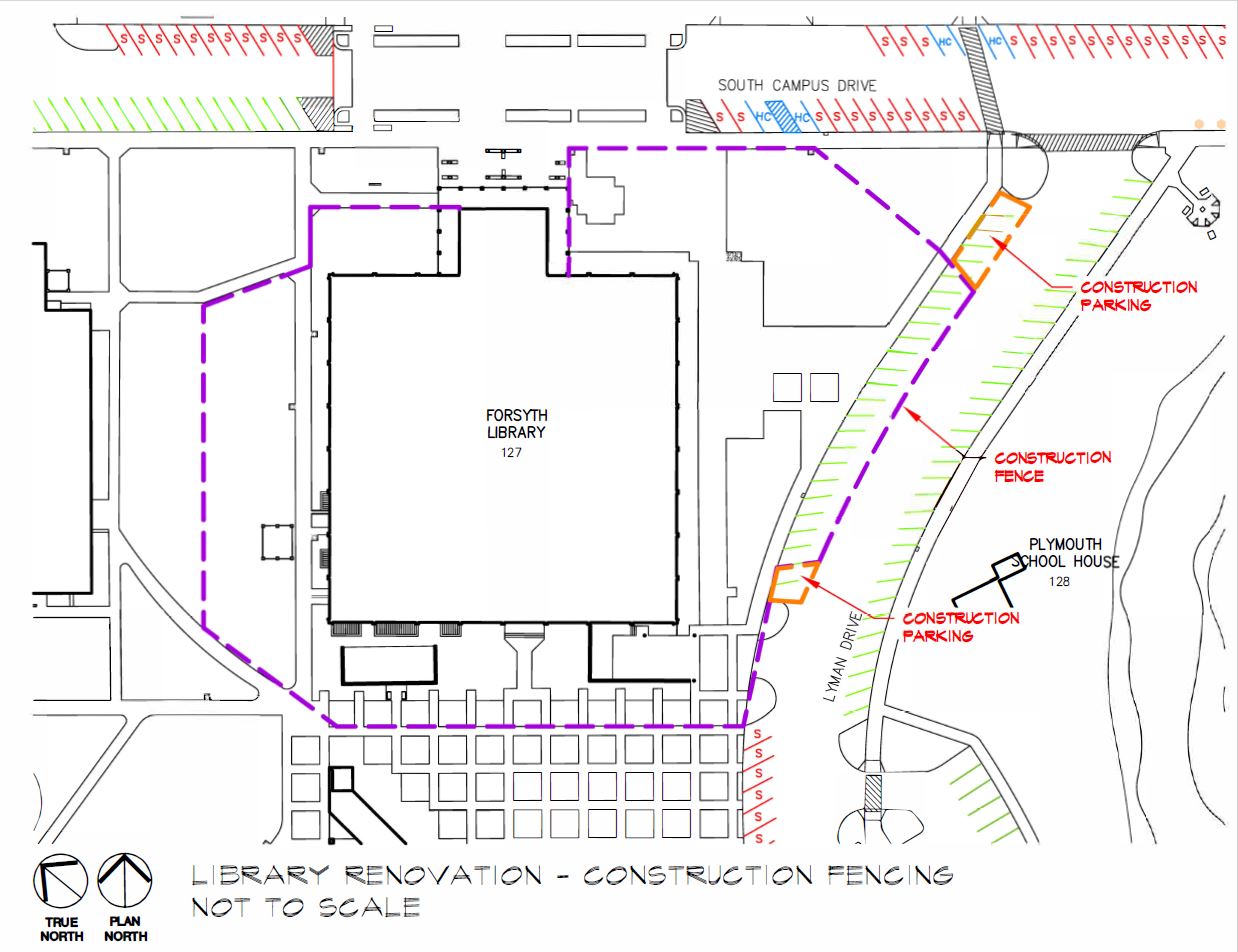 Forsyth Construction Fencing Plan