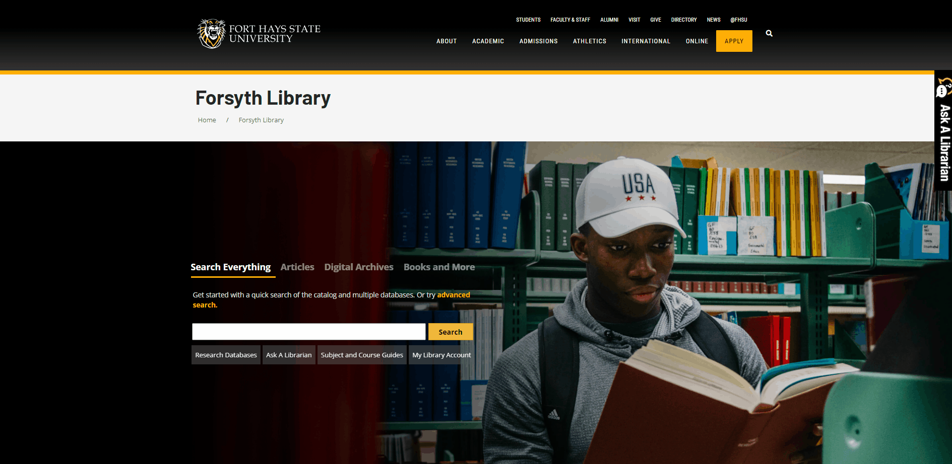 search library catalog using journal title, year, volume, issue