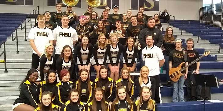 FHSU pep band