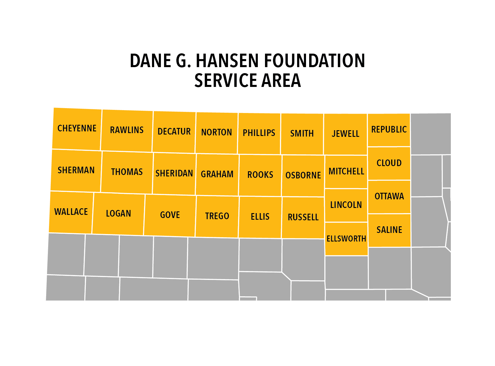 Employers must come from the Dane G. Hansen Foundation Service area. Student applicants are not geographically restricted.