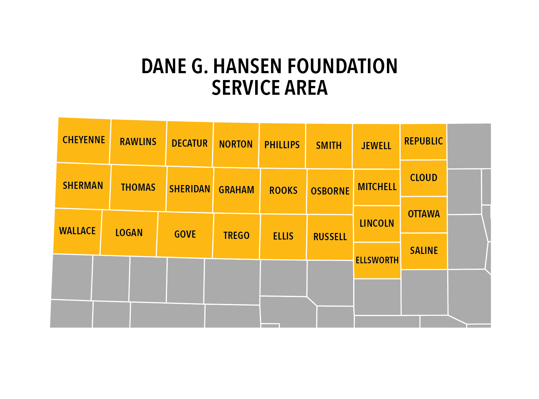 Employers must come from the Dane G. Hansen Foundation service area. Student applicants are not geographically restricted.