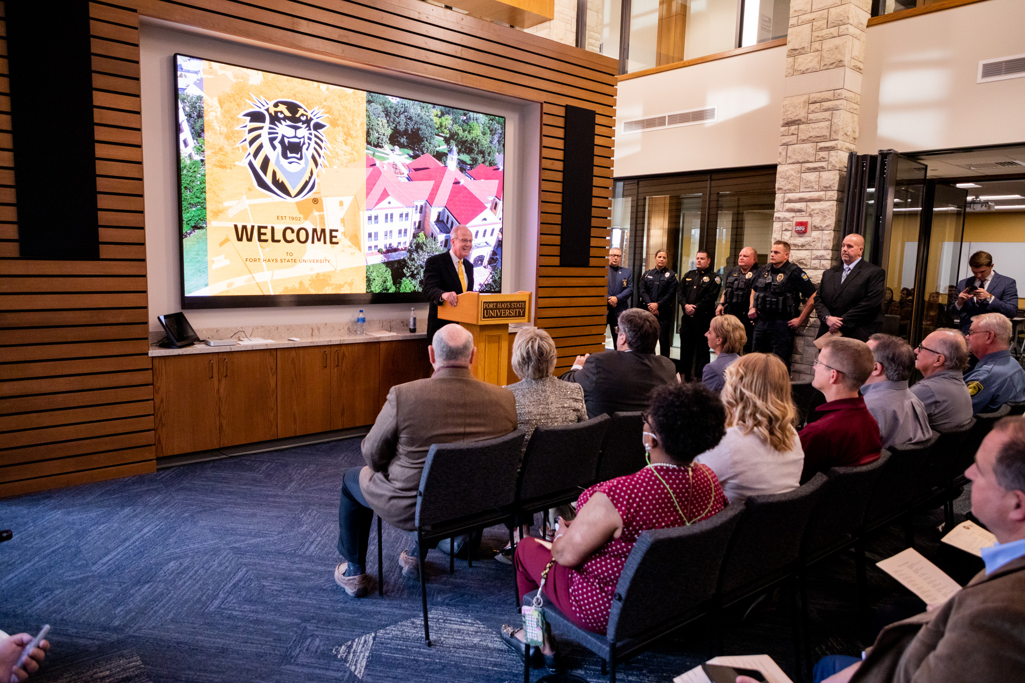 Senator Jerry Moran at FHSU