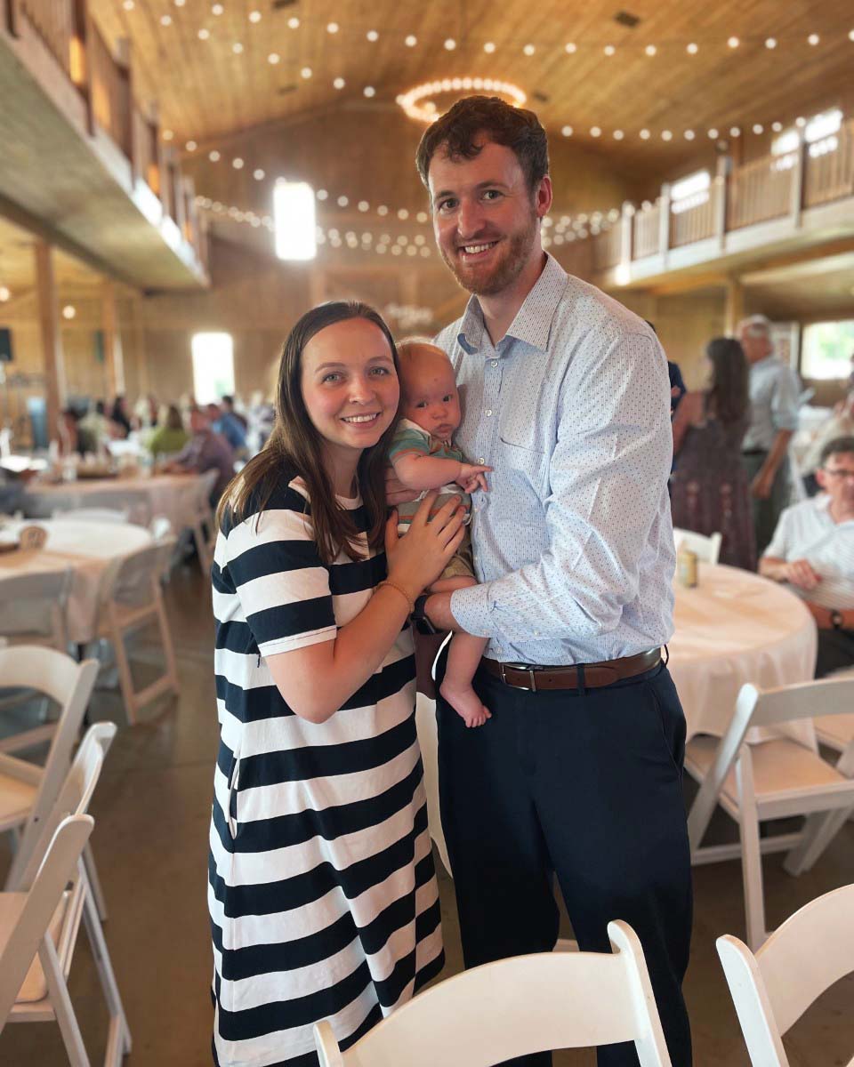 Thatcher Brown and his family.