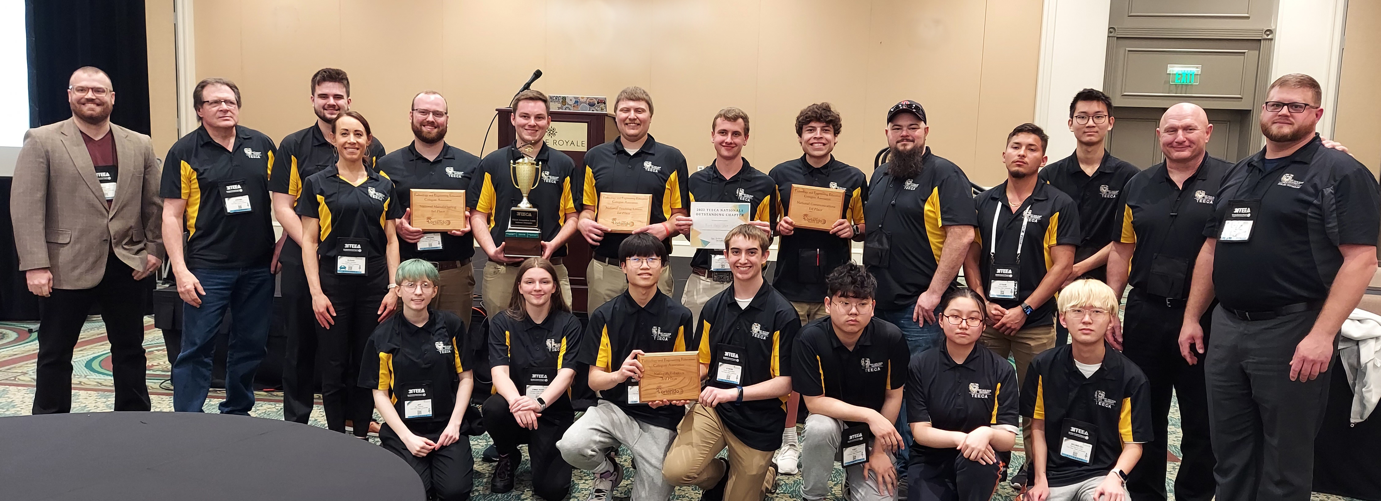 FHSU’s national championship TEECA team and its sponsors.