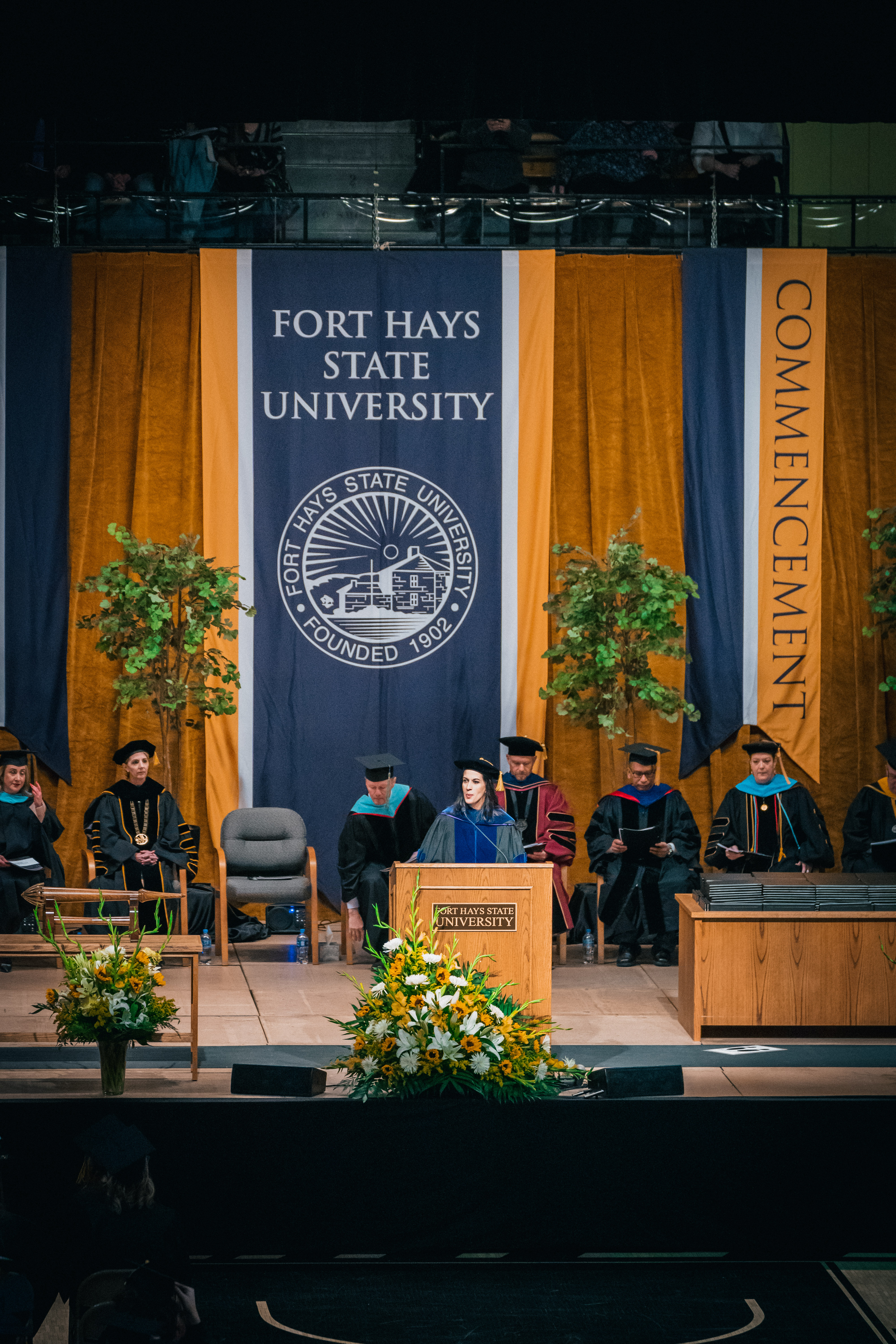 FHSU commencement will be Dec. 15 and 16 at Gross Memorial Coliseum