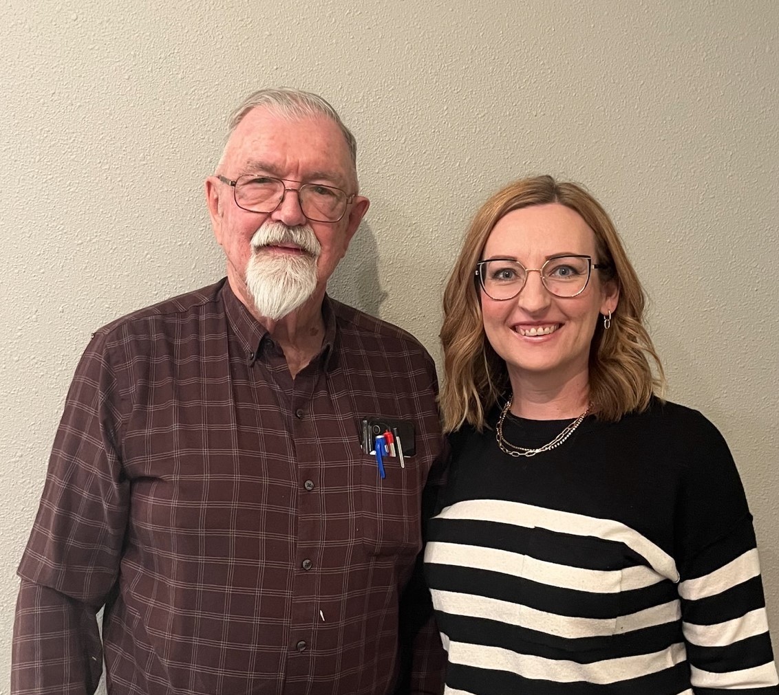 Dr. Leo Oliva and Hollie Marquess