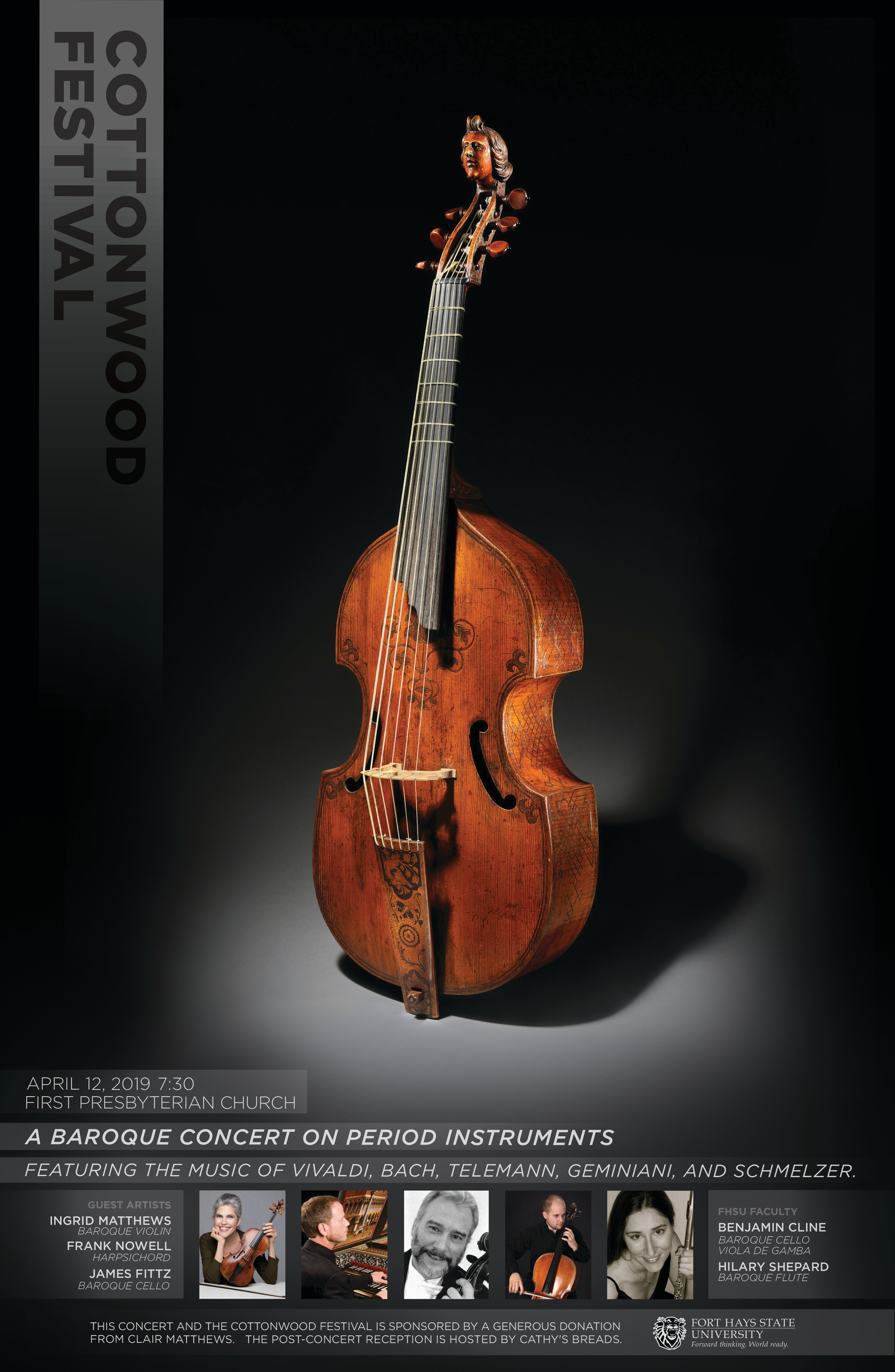 Cottonwood Festival brings music, instruments from Baroque era to life
