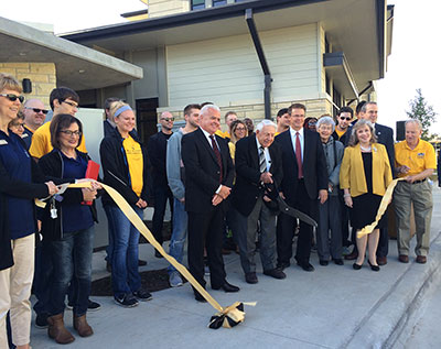 Hansen ribbon cutting