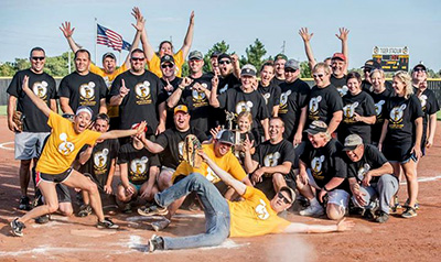 Faculty Softball Winners 