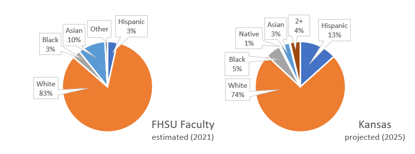 fhsu faculty demographic data