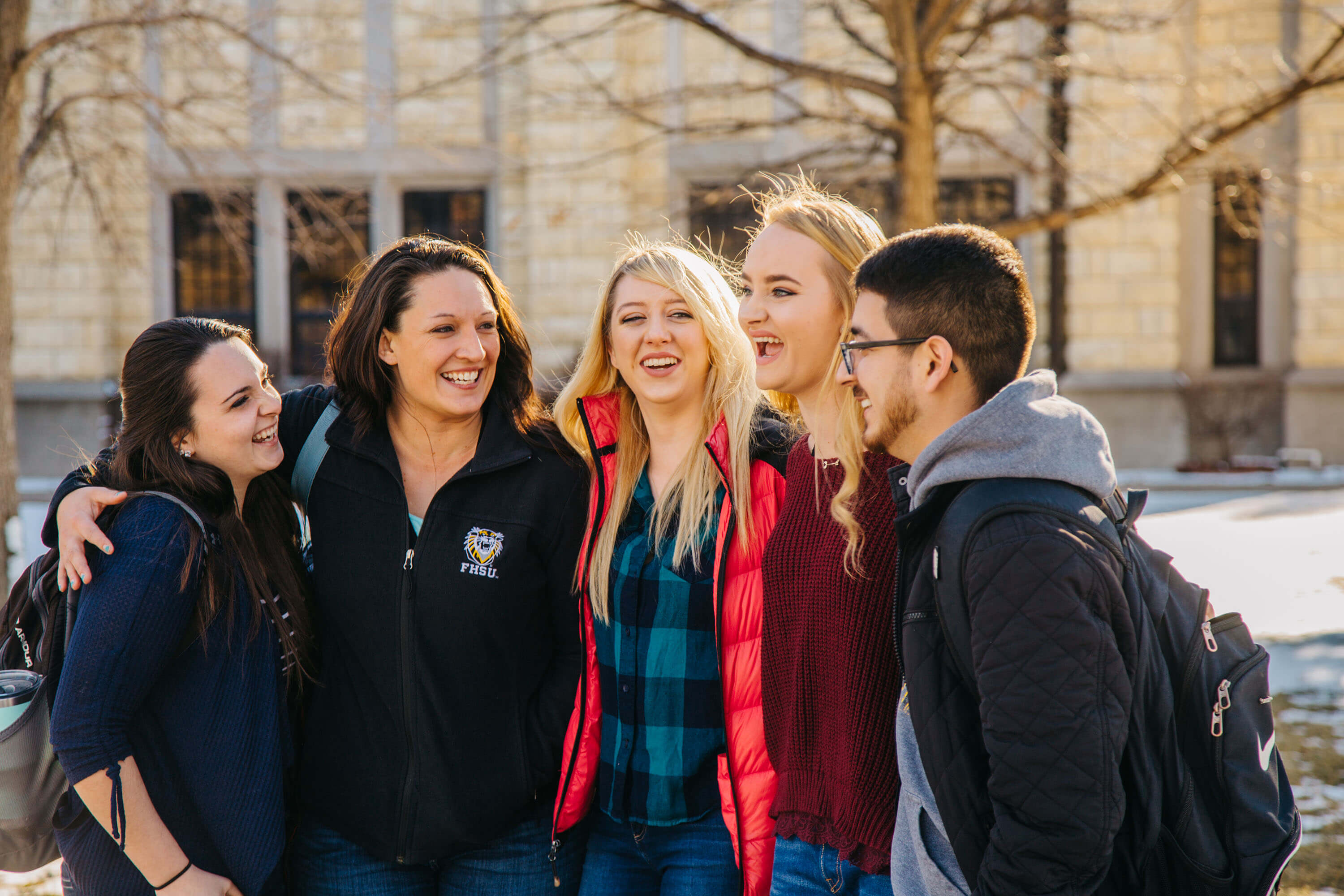 VIP Students at forsyth library 2017