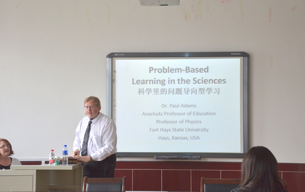 Paul Lecturing in China