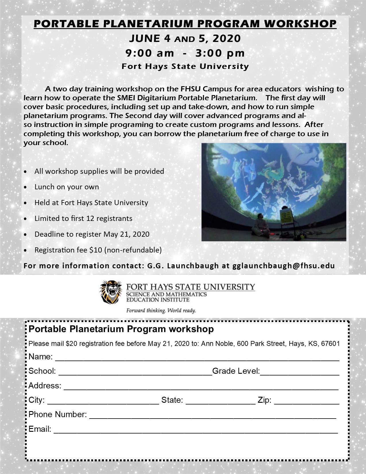 Science and Mathematics Institute - Fort Hays State University