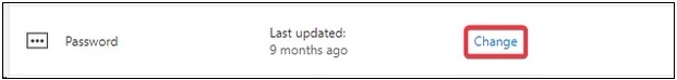Password Change image