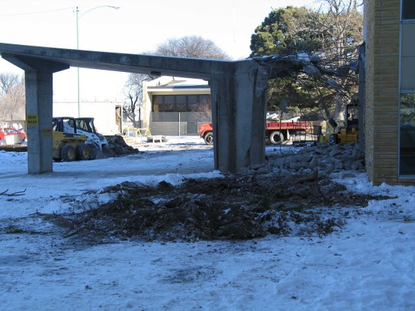 West Entrance Canopy Demo