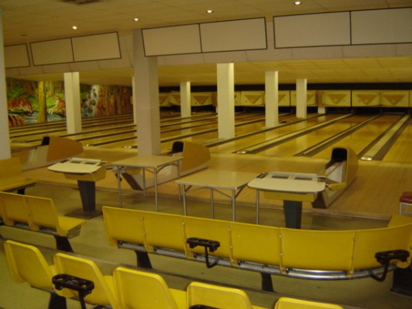 Bowling Alley in lower level