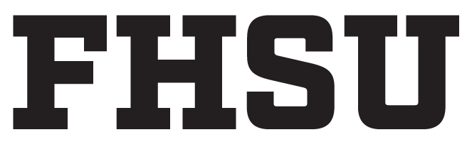 FHSU logo - black - FHSU