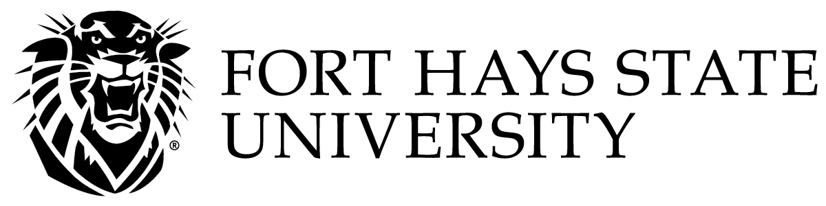 FHSU logo - black - lockdown left