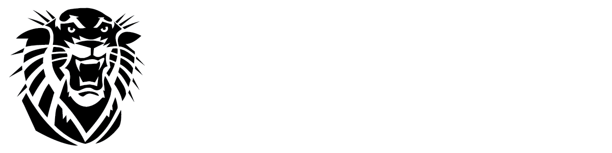 FHSU logo - white - lockdown left