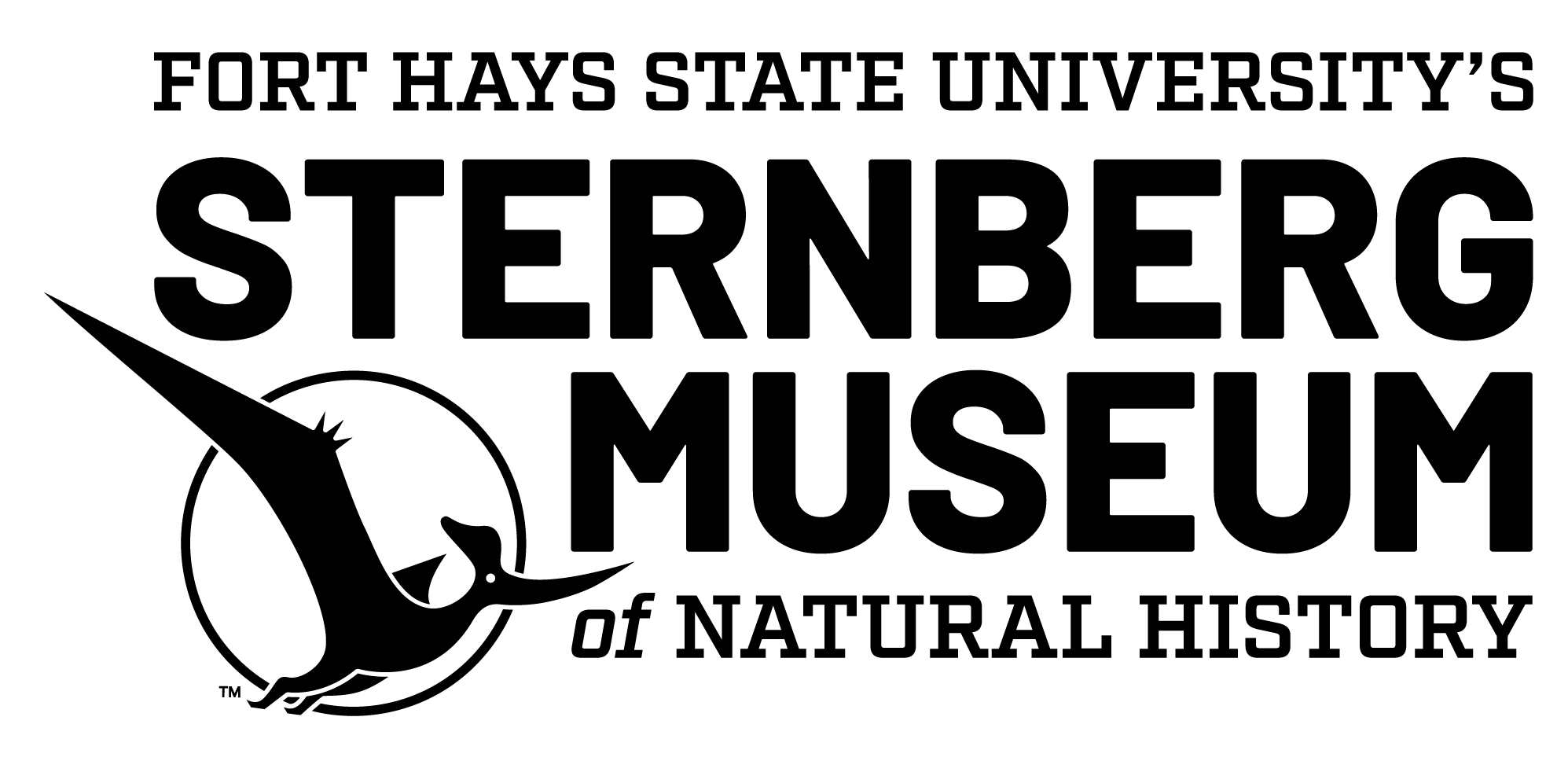 Sternberg Museum logo - black
