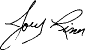 Dr. Joey Linn Signature